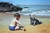 "Conhecendo a praia" 2016 - 60x90 Por Joelma Pinheiro