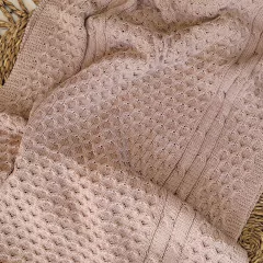 Pie de cama tejido Cloe - comprar online
