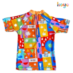 REMERA MANGA CORTA UV50+ ORENJI - comprar online