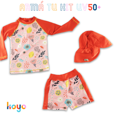 short proteccion solar uv traje de baño