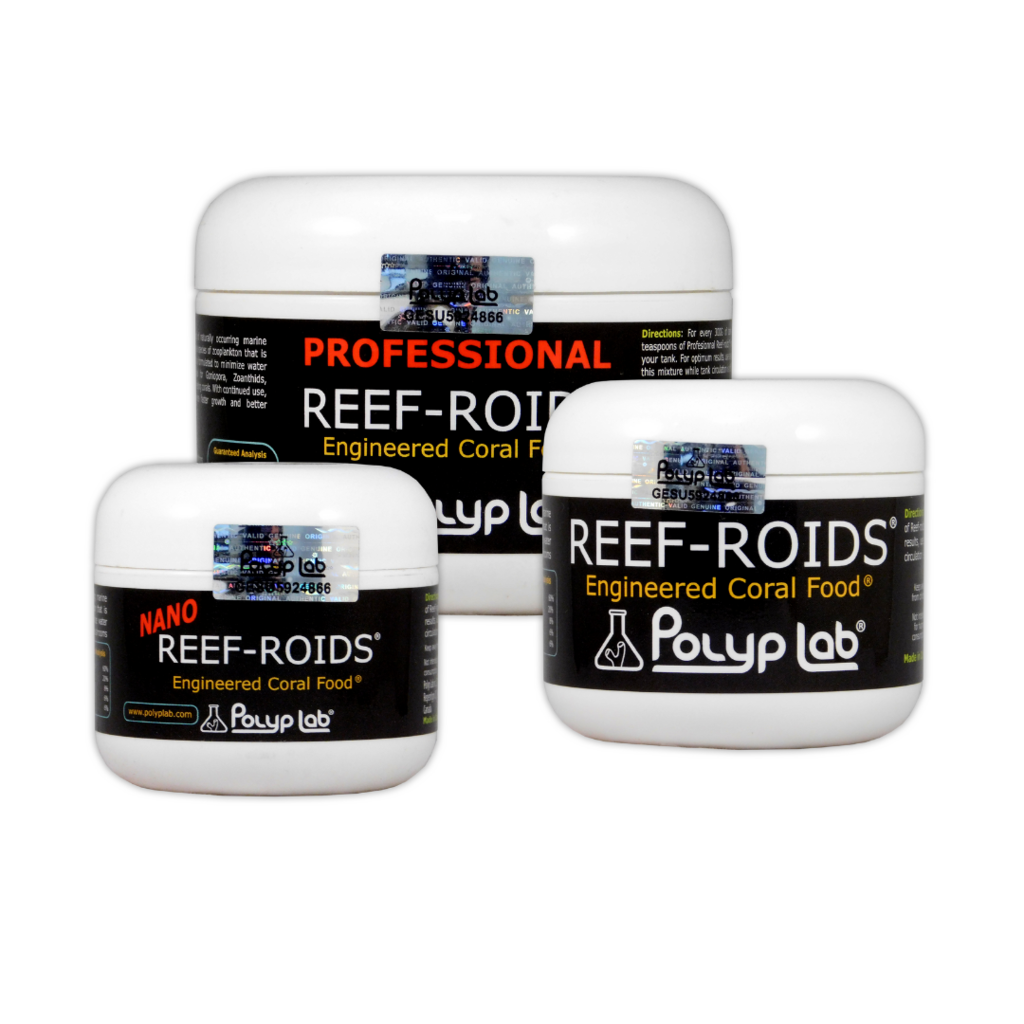 reef roids alimento para corales