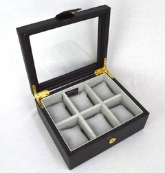 Estuche piel 6 relojes en internet
