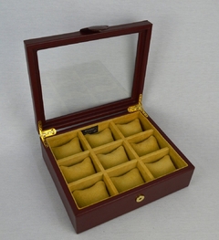 Estuche piel 9 relojes