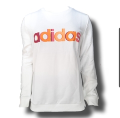 MOLETOM ADIDAS ESSENTIALS LINEAR GRAF FEMININO