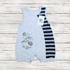 Alonzo Dino Blue & Gray