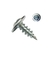 TORNILLO T1 PUNTA AGUJA 8 X 1/2