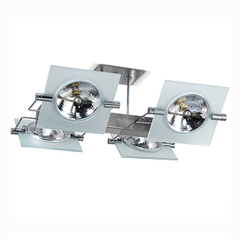 Plafon Minimalista 4 Luces AR111