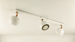 Aplique Barral Mini Mun 3 luces Bocha Moderno gu10 - comprar online