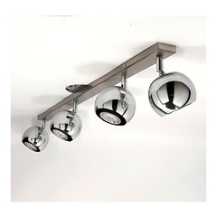 Aplique Barral Cromo Cobre Mini Mun 4 Luces Bocha Moderno gu10 - comprar online