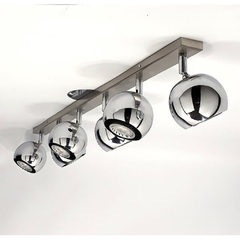 Aplique Barral Cromo Cobre Mini Mun 6 Luces Bocha Moderno gu10 - comprar online