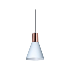 COLGANTE 1 LUZ PANTALLA EMBUDO LINEA OSTENDE SJI - comprar online