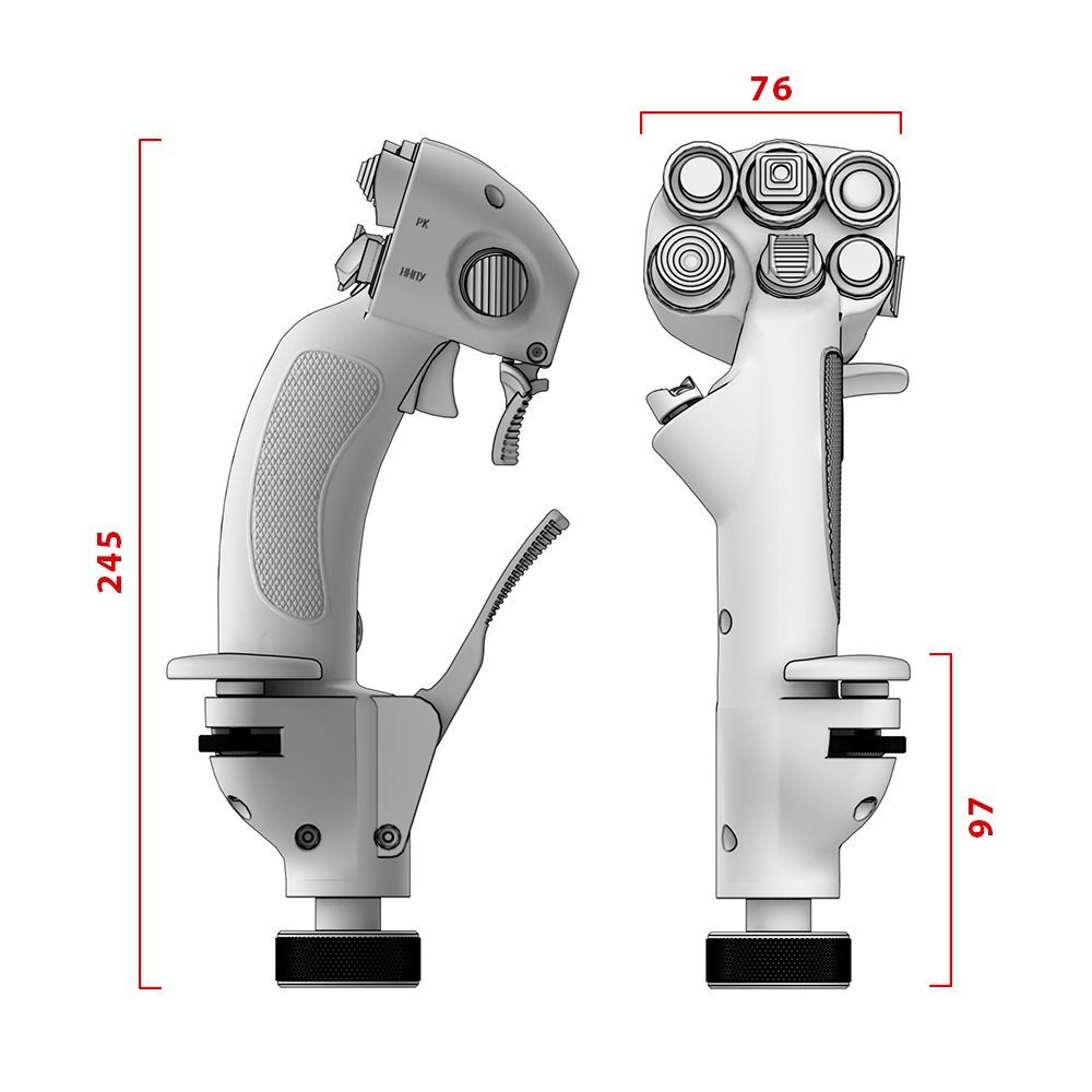 VPC MongoosT50CM2 Grip VIRPIL (BACK ORDER)