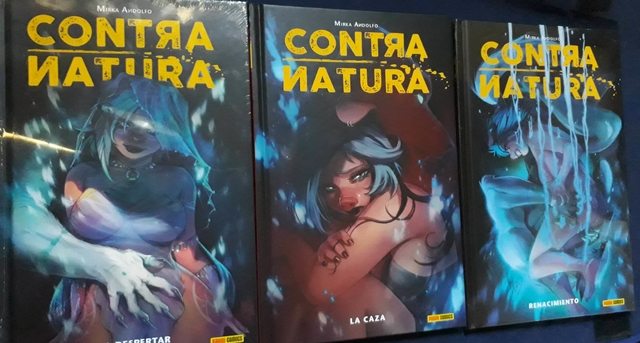 CONTRANATURA: TOMOS 1 - 2 & 3 - MIRKA ANDOLFO - PANINI COMICS - TAPA DURA