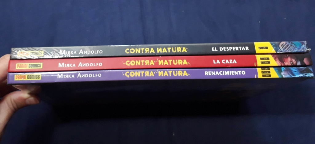 CONTRANATURA: TOMOS 1 - 2 & 3 - MIRKA ANDOLFO - PANINI COMICS - TAPA DURA