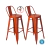 Banquetas Tolix asiento de Chapa Rojo en internet