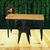 Mesa Tolix home ofice de 120cm x 50cm