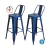 Banquetas Tolix asiento con chapa de color Azul - comprar online