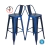Banquetas Tolix asiento con chapa de color Azul - sillas-online.com