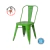 Silla Tolix con asiento de Chapa en color verde limón