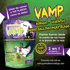 GUANO DE MURCIELAGO-GALLINA VAMP VEGETATIVO