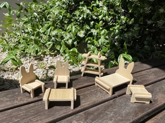 Set de muebles Conejo en internet