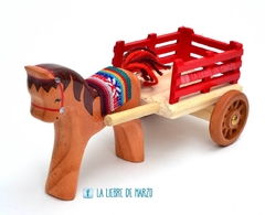 Carreta con caballo