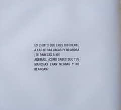 Cuero negro, vaca blanca en internet