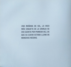 Cuero negro, vaca blanca - tienda online