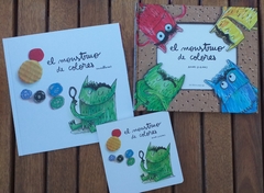 El monstruo de colores Cartoné - comprar online