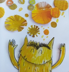 El monstruo de colores en internet