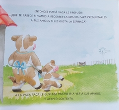 La vaca y la espinaca en internet