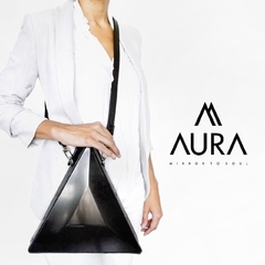 CARTERA /MOCHILA/ CLUTCH AURA NEGRA - tienda online