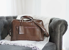 BOLSO DE VIAJE PARIS CHOCOLATE - tienda online