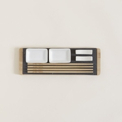 Set x2 sushi bamboo - A:100 arte y diseño