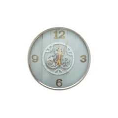 Reloj pared detalles engranajes. 60cm. Mod marte