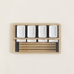 Set x4 sushi bamboo