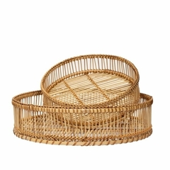 A100-Arte y deco. Bandeja Bardon bamboo