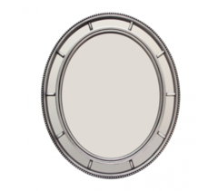 Espejo Oval Wild Plateado 48/58cm