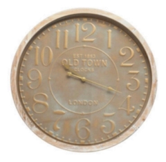 Reloj de pared 83 cm. Madera. Mod Apolo