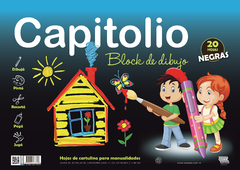 Block Capitolio Negro nº5 x20 hojas (2630)