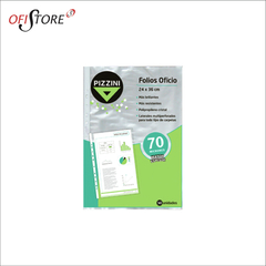 Folios Oficio Premium 70 Micrones X50 Unid. Pizzini (2877)