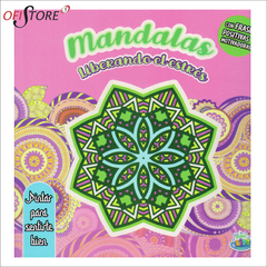 Libro de Mandalas 23x23cm 60 piezas - "Pintar para sentirse bien" (9729) varios motivos - Ofistore