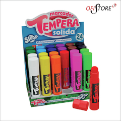 Tempera Solida Sifap x6 unid. colores clasicos (103) - comprar online
