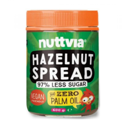CREMA DE AVELLANAS NUTTVIA 500 GR/600 GR