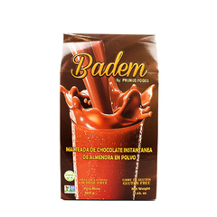 MALTEADA DE CHOCOLATE Y LECHE DE ALMENDRAS EN POLVO BADEM BY PRUNUS 500 GR - comprar online