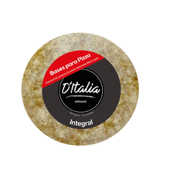 BASE PARA PIZZA INTEGRAL DITALIA 5 UNDS
