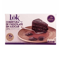 COBERTURA DE CHOCOLATE AL 58% LOK X250 GR - comprar online