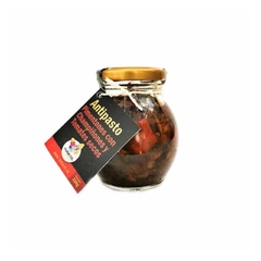 ANTIPASTO DE PIMENTONES ASADOS CON CHAMPIÑONES Y TOMATES SECOS X 240 GR TOMACOL
