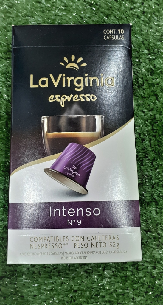 La Morenita + La virginia Combo Cafe Capsulas Nespresso (80 gr). Pack x 60  (1 de cada sabor).