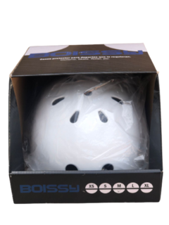 Imagen de Casco Boissy de Protección Multideporte Bici, Roller, Skate, Quad BLANCO